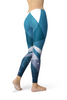 Image of Active Turquoise Womens Leggings-Satori Stylez