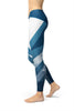 Image of Turquoise Sports Women's Leggings-Satori Stylez