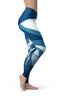 Image of Turquoise Sports Women's Leggings-Satori Stylez
