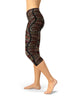 Image of Aboriginal Tribal Capri Women Leggings-Satori Stylez