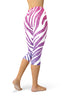 Image of Ombre Zebra Print Capri Leggings-Satori Stylez