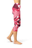 Image of Pink Camo Women's Printed Capris-Satori Stylez