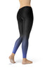 Image of Black to Blue Ombre Leggings-Satori Stylez