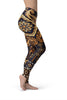 Image of Ornamental Tribal Yoga Leggings - Version Two-Satori Stylez
