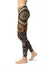 Image of Ornamental Tribal Yoga Leggings - Version Two-Satori Stylez