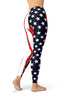 Image of American Flag Women's Leggings-Satori Stylez