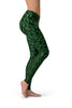 Image of Magical Forest Green Pixie Leggings-Satori Stylez