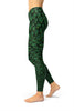 Image of Magical Forest Green Pixie Leggings-Satori Stylez