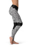 Image of Black & White Mandala Yoga Leggings-Satori Stylez