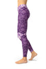 Image of Purple Mandala Leggings
