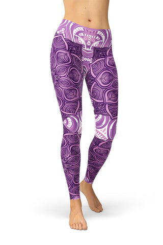 Purple Mandala Leggings