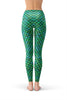 Image of Green Mermaid Leggings
