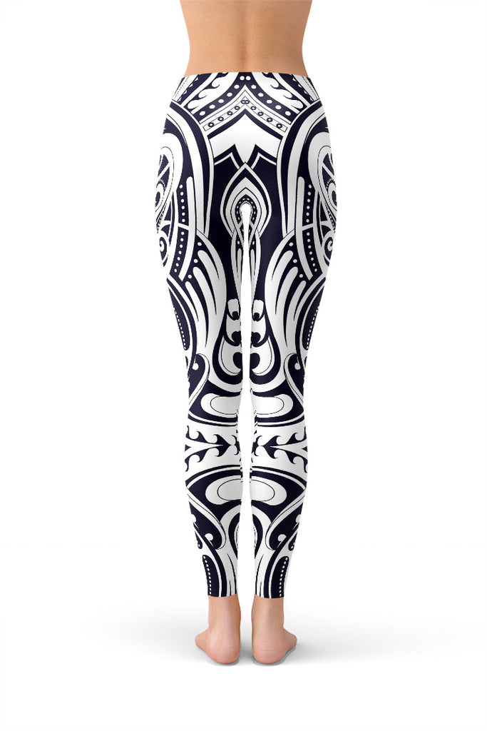 Maori Tribal Tattoo Leggings