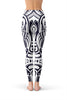 Image of Maori Tribal Tattoo Leggings