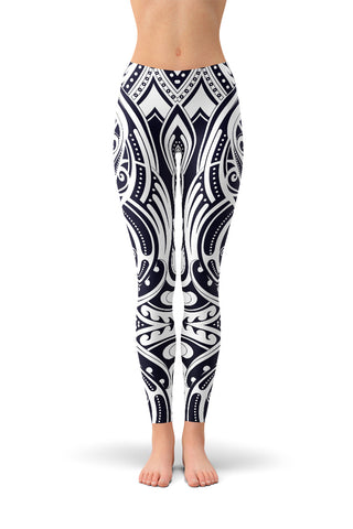 Maori Tribal Tattoo Leggings