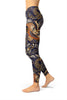 Image of Ornamental Floral Yoga Leggings-Satori Stylez