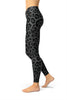 Image of Black Leopard Women's Leggings-Satori Stylez