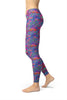 Image of Colorful Purple Mermaid Leggings-Satori Stylez