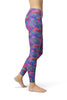 Image of Colorful Purple Mermaid Leggings-Satori Stylez