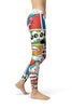 Image of Cartoon Comic Book Leggings-Satori Stylez