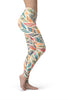 Image of Multi-Color Leaves Women's Fitness Leggings-Satori Stylez