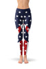 Image of The Patriot American Flag Leggings-Satori Stylez